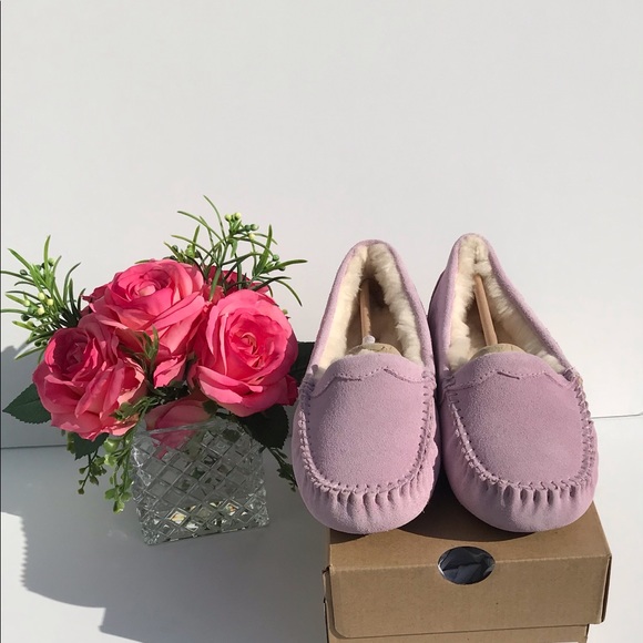 UGG Women's Moccasins in Light Pink - Picture 5 of 8